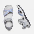 KEEN TERRADORA II STRAPPY OPEN TOE W grey/halogen blue