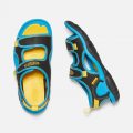 KEEN KNOTCH CREEK OPEN-TOE JR black/vivid blue