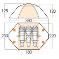 Vango MISTRAL 300 terracotta 2016