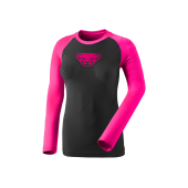 Dynafit SPEED DRYARN W L/S TEE pink glo + DÁREK DLE VÝBĚRU!