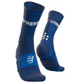 COMPRESSPORT ULTRA TRAIL SOCKS blue melange + DÁREK DLE VÝBĚRU!