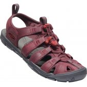 KEEN Clearwater CNX Leather W wine/red dahlia + DÁREK DLE VÝBĚRU!