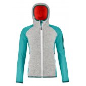 Ortovox Fleece Plus Classic Knit Hoody W ice waterfall + DÁREK DLE VÝBĚRU!