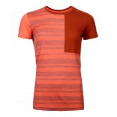 Ortovox 185 ROCK'N'WOOL SHORT SLEEVE W coral + DÁREK DLE VÝBĚRU!