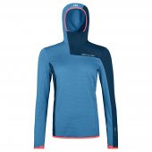 Ortovox FLEECE LIGHT GRID SN HOODY W heritage blue + DÁREK DLE VÝBĚRU!