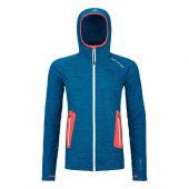 Ortovox FLEECE LIGHT HOODY W heritage blue blend + DÁREK DLE VÝBĚRU!