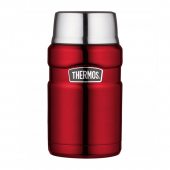 Thermos Style 710 ml se šálkem červená + DÁREK DLE VÝBĚRU!