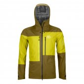 Ortovox 3L GUARDIAN SHELL JACKET M green moss + DÁREK DLE VÝBĚRU!