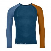 Ortovox 120 COMPETITION LIGHT LONG SLEEVE M petrol blue + DÁREK DLE VÝBĚRU!