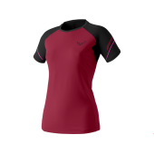 Dynafit Alpine Pro W S/S Tee black out BEET RED + DÁREK DLE VÝBĚRU!