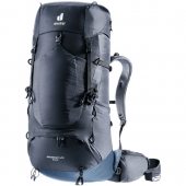 Deuter AIRCONTACT LITE 50 + 10 black-marine + DÁREK DLE VÝBĚRU!