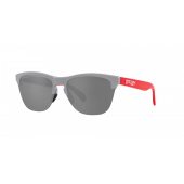 Oakley Frogskins Lite matte fog/ red / prizm black + DÁREK DLE VÝBERU!