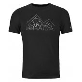 Ortovox 185 Merino Protact T-shirt M black raven + DÁREK DLE VÝBĚRU!