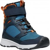 KEEN SKUA WINTER WP K sky captain/gold flame + DÁREK DLE VÝBĚRU!