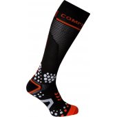 COMPRESSPORT kompresní podkolenky FULL SOCKS V2.1 černé + DÁREK DLE VÝBĚRU!