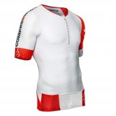 COMPRESSPORT TR3 AERO TOP bílá + DÁREK DLE VÝBĚRU!