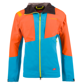 La Sportiva Mars Jacket Men tropic blue/pumpkin