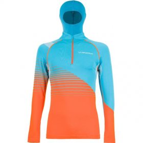 La Sportiva Pollux Long Sleeve M tropic blue/pumpkin