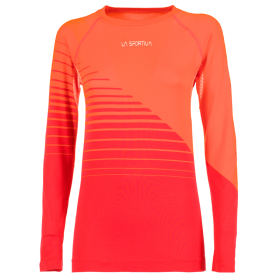 La Sportiva Tune Long Sleeve W pumpkin / garnet