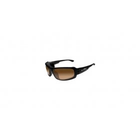 WILEY X AIRBORNE - CCAIR5 gloss rootbeer brown w/light adjusting lens