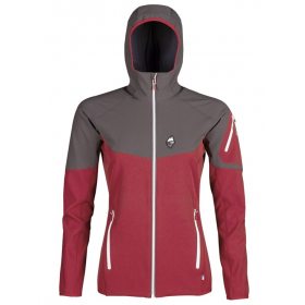 High Point  ATOM LADY HOODY JACKET brick red/ iron gate