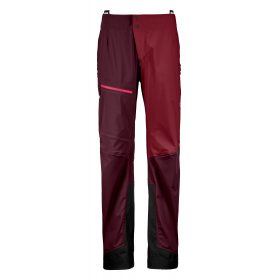 Ortovox 3L ORTLER PANTS W dark wine