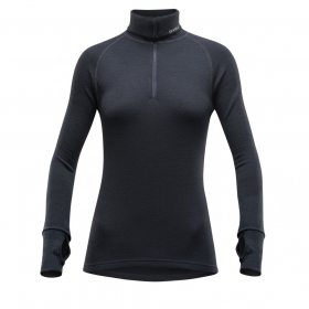 Devold Expedition Woman Zip Neck black