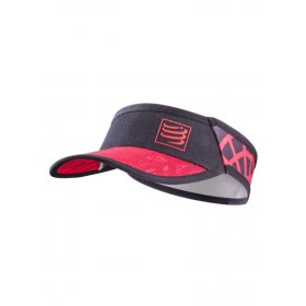 COMPRESSPORT SPIDERWEB ULTRALIGHT VISOR red/black