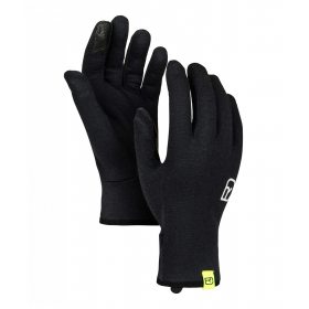 Ortovox 185 ROCK'N'WOOL GLOVE LINER M black raven