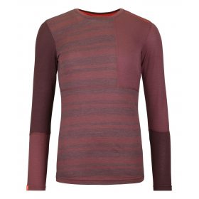 Ortovox 185 Rock'N'Wool Long Sleeve W mountain rose