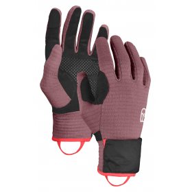 Ortovox Fleece Grid Cover Glove W mountain rose