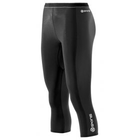 Skins Bio S400 Womens Black/Graphite/White Thermal 3/4 Tights